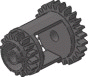 complex technic differential gear